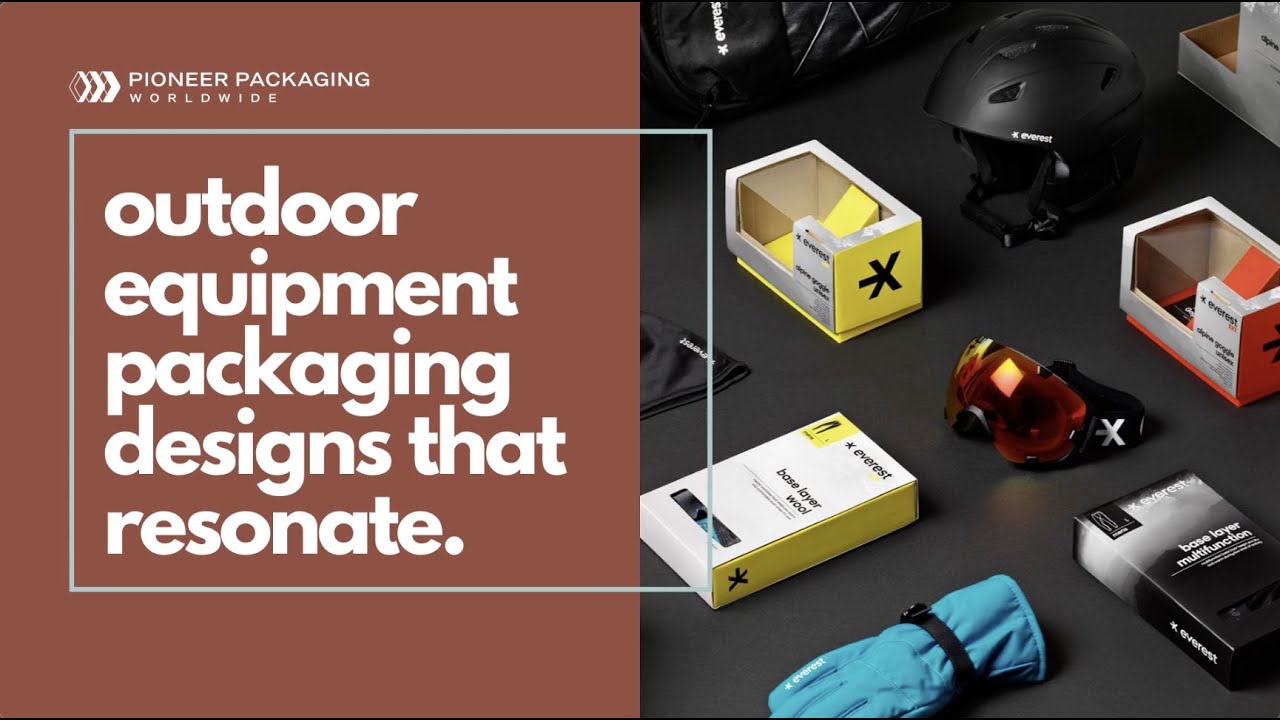 Outdoor Equipment Packaging Designs that Resonate