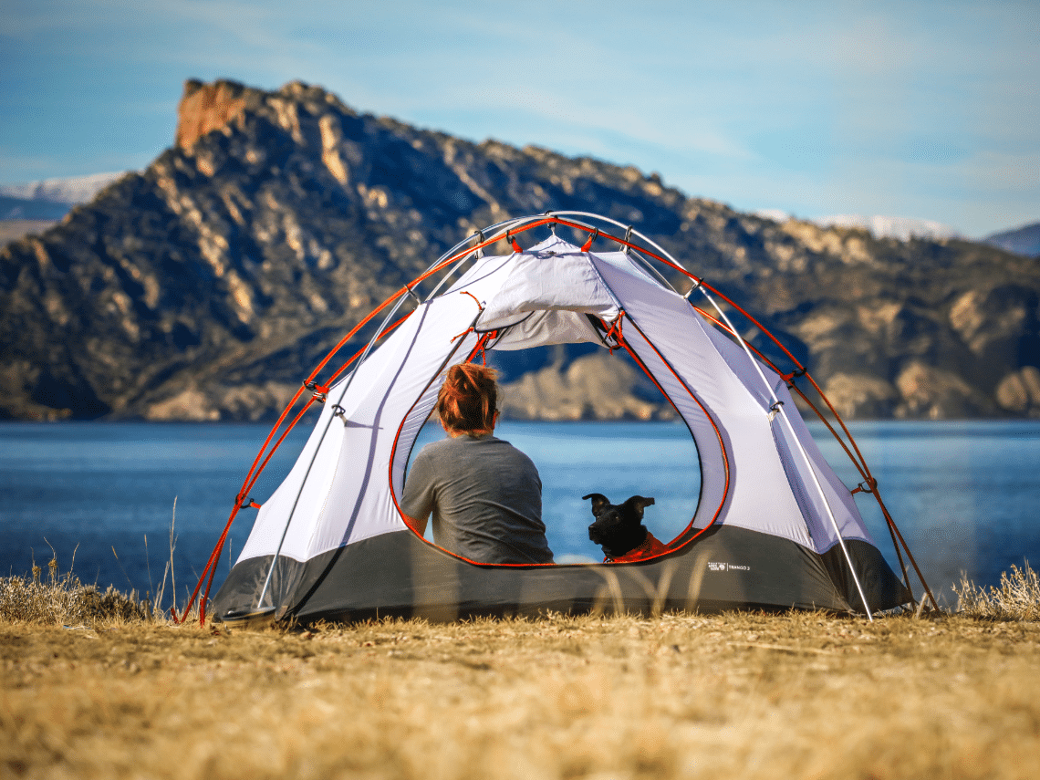 Outdoor Equipment product tent in use
