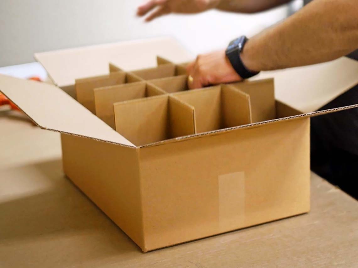 Corrugated Box with insert